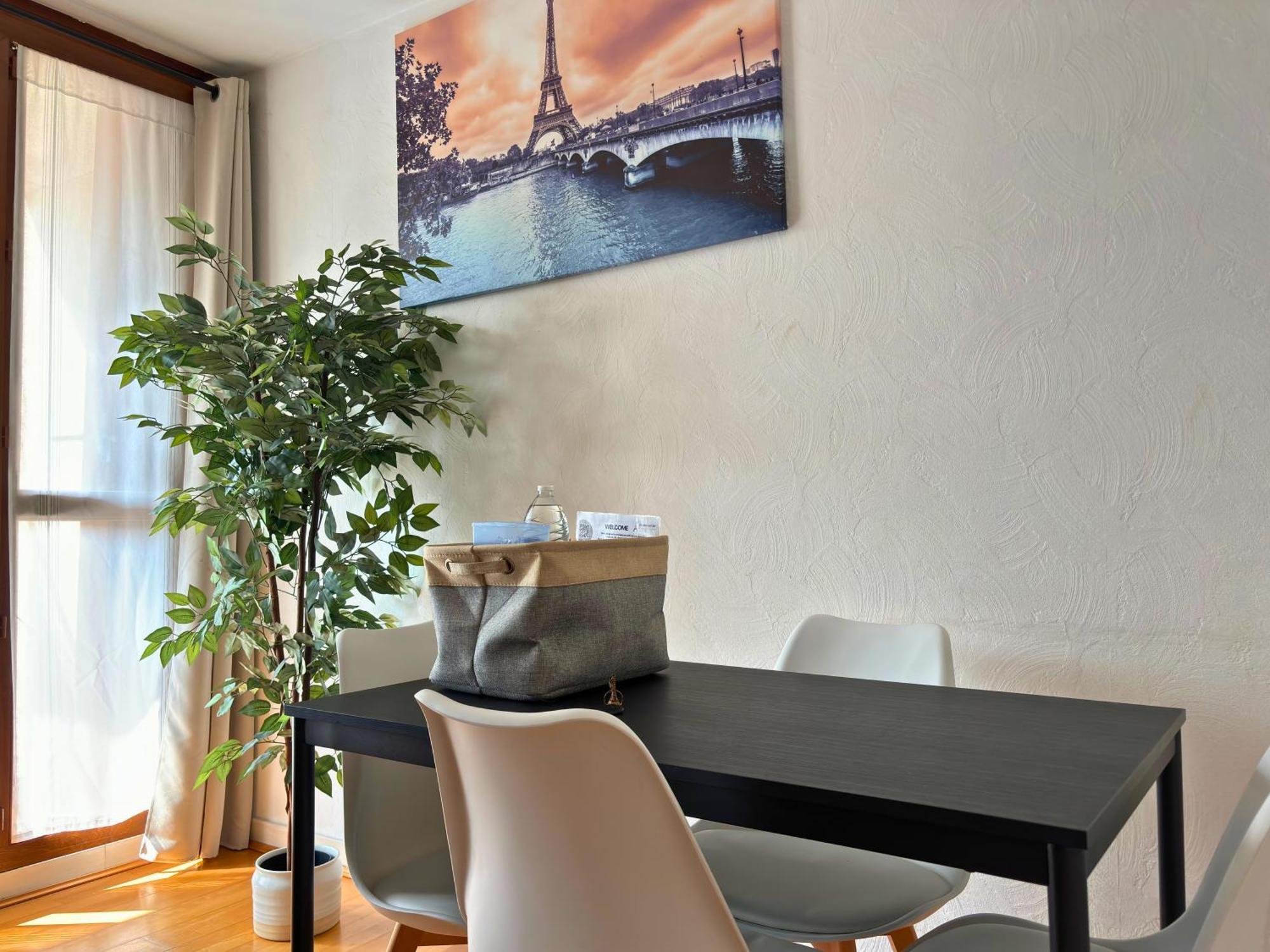 Apartmán Guyon - Cosy Proche Gare Parking Facile - Balcon #Sirdest Franconville  Exteriér fotografie